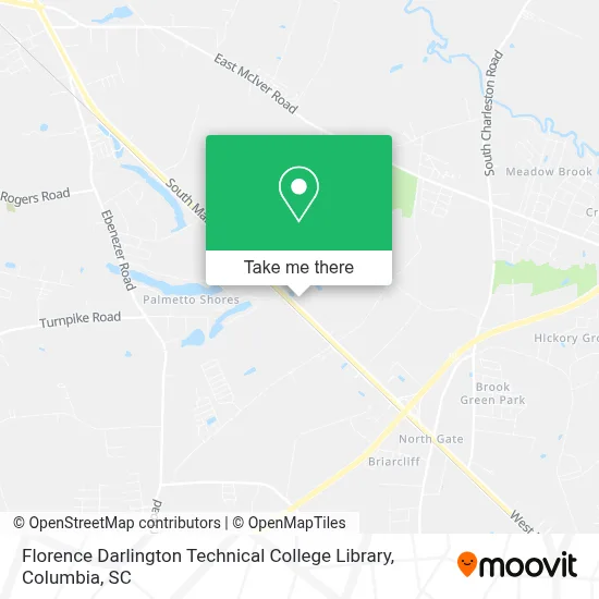 Florence Darlington Technical College Library map