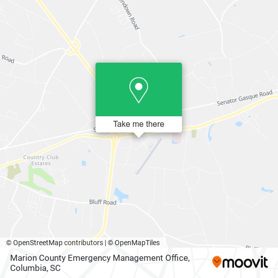 Marion County Emergency Management Office map