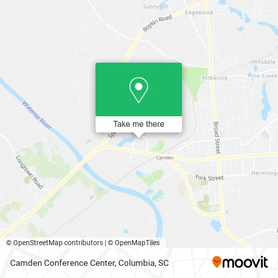 Camden Conference Center map