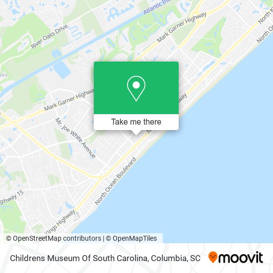 Childrens Museum Of South Carolina map