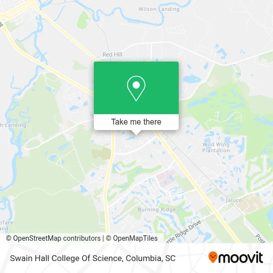 Swain Hall College Of Science map