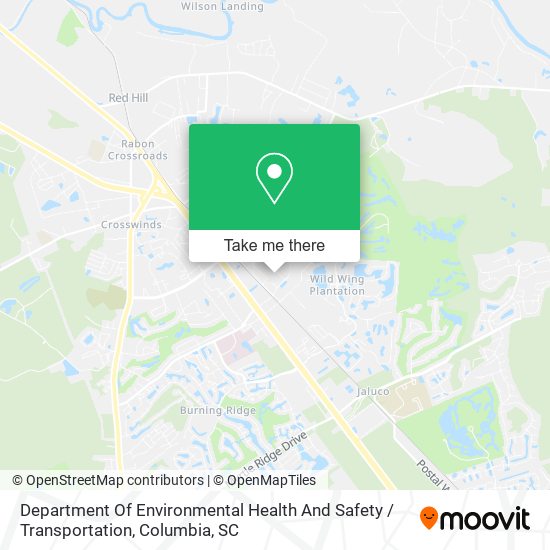 Department Of Environmental Health And Safety / Transportation map