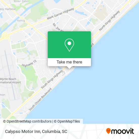 Mapa de Calypso Motor Inn