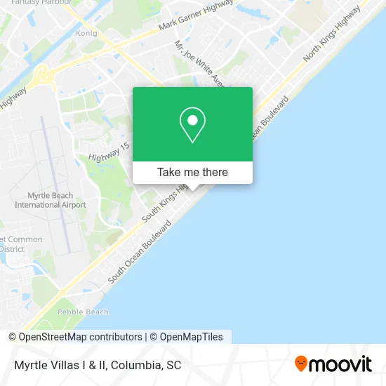 Myrtle Villas I & II map
