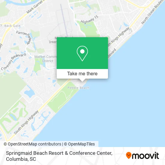 Springmaid Beach Resort & Conference Center map