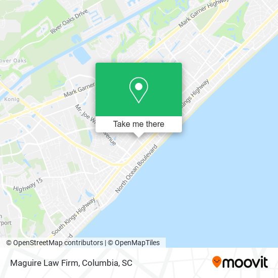 Maguire Law Firm map