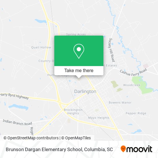 Mapa de Brunson Dargan Elementary School