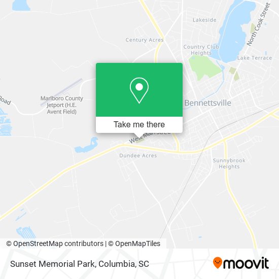 Mapa de Sunset Memorial Park
