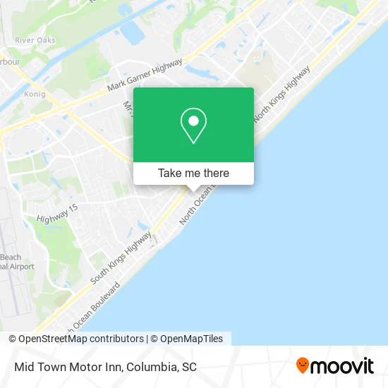 Mid Town Motor Inn map