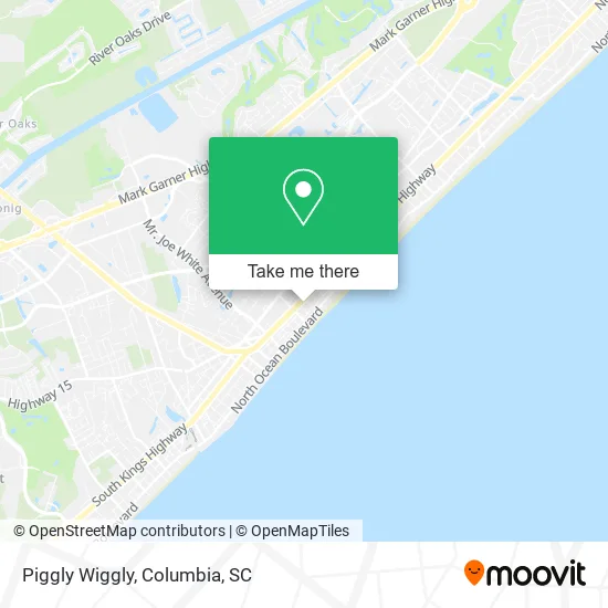 Mapa de Piggly Wiggly