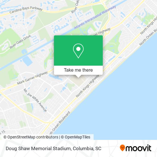 Mapa de Doug Shaw Memorial Stadium