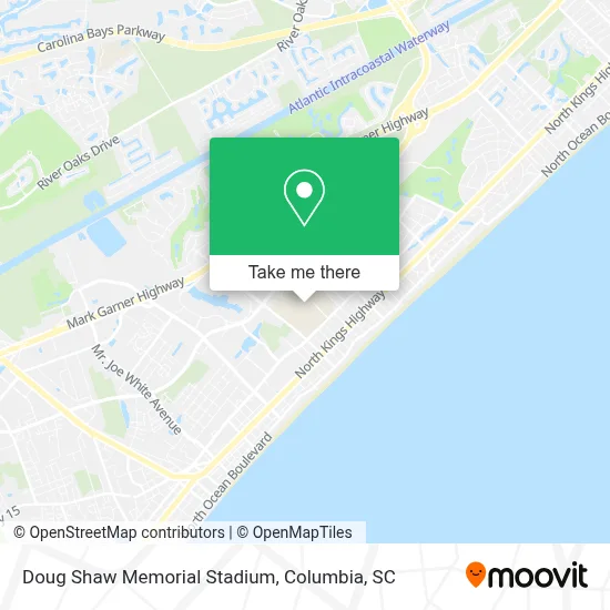 Doug Shaw Memorial Stadium map