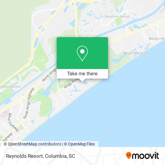 Reynolds Resort map