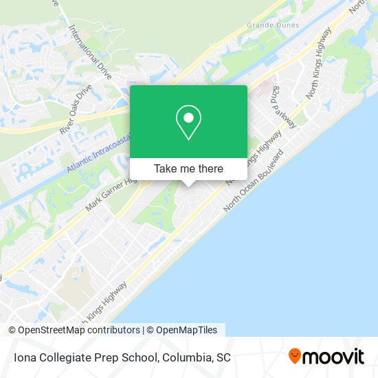 Iona Collegiate Prep School map