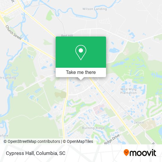 Mapa de Cypress Hall