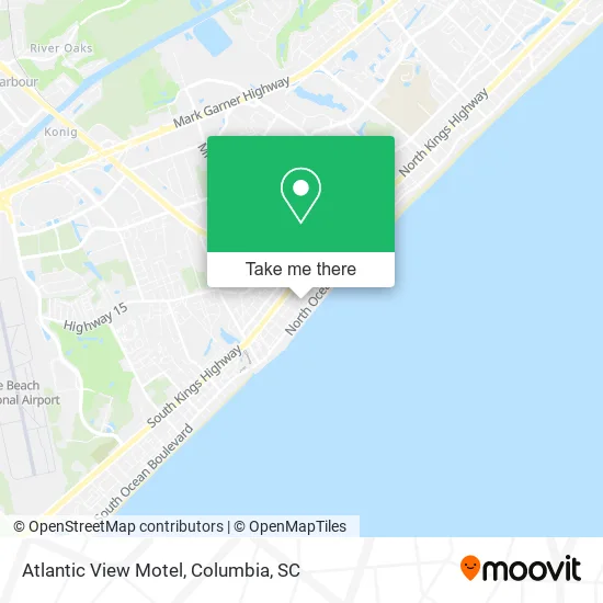 Atlantic View Motel map
