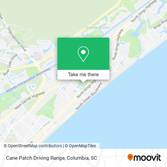 Cane Patch Driving Range map