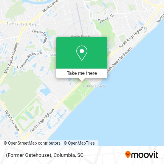 (Former Gatehouse) map