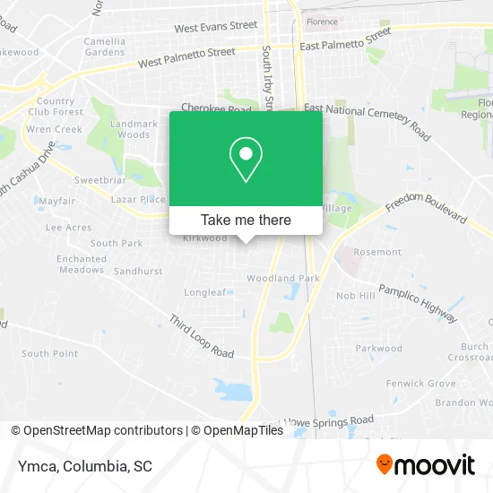 Ymca map