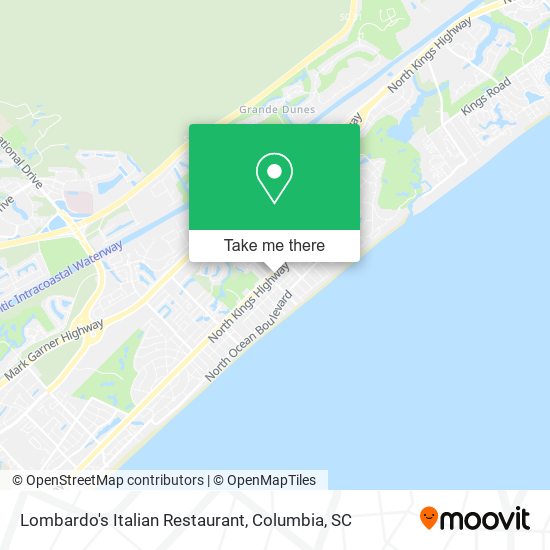 Mapa de Lombardo's Italian Restaurant