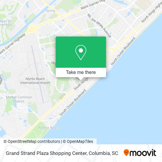 Mapa de Grand Strand Plaza Shopping Center