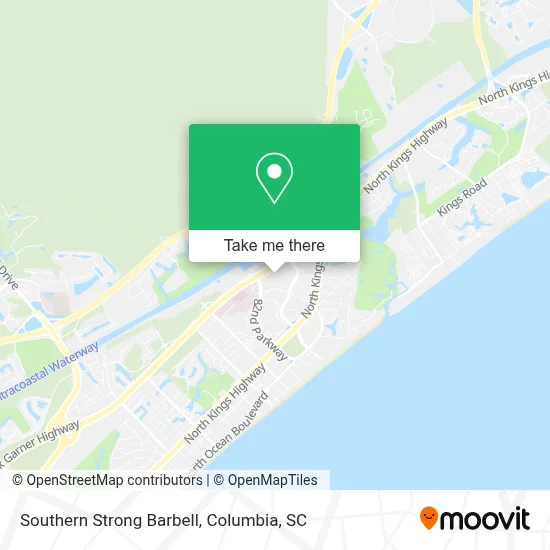 Southern Strong Barbell map