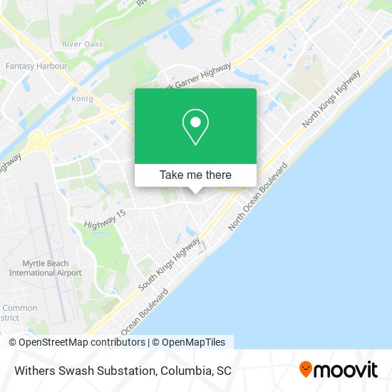 Withers Swash Substation map