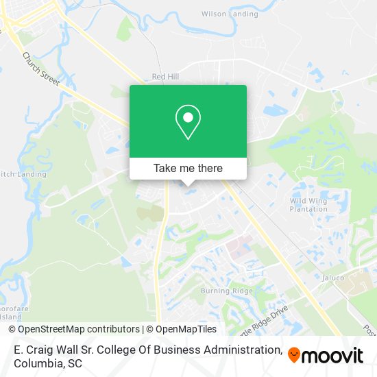 E. Craig Wall Sr. College Of Business Administration map