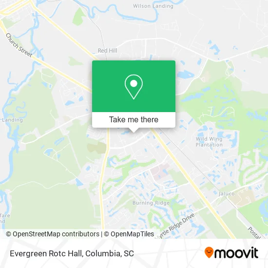 Evergreen Rotc Hall map