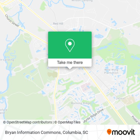 Bryan Information Commons map