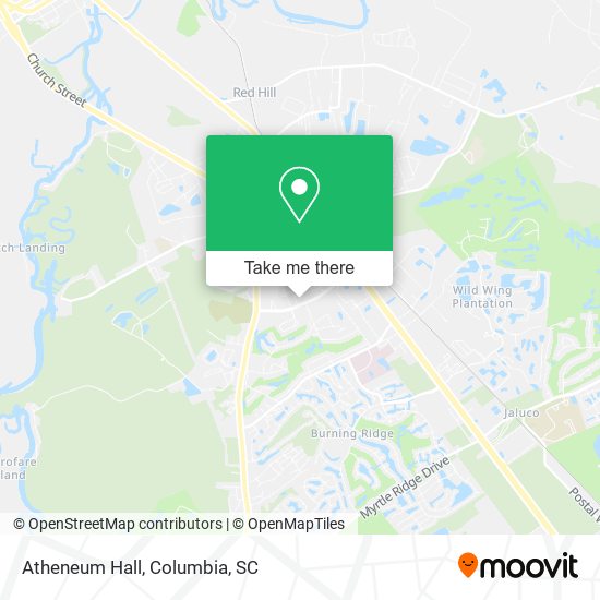 Mapa de Atheneum Hall