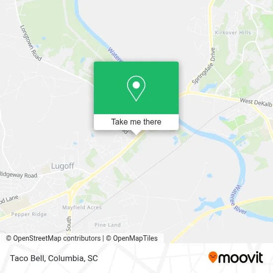 Taco Bell map