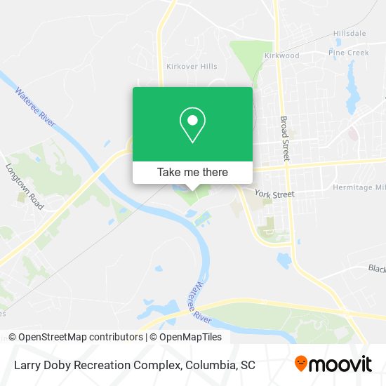 Larry Doby Recreation Complex map