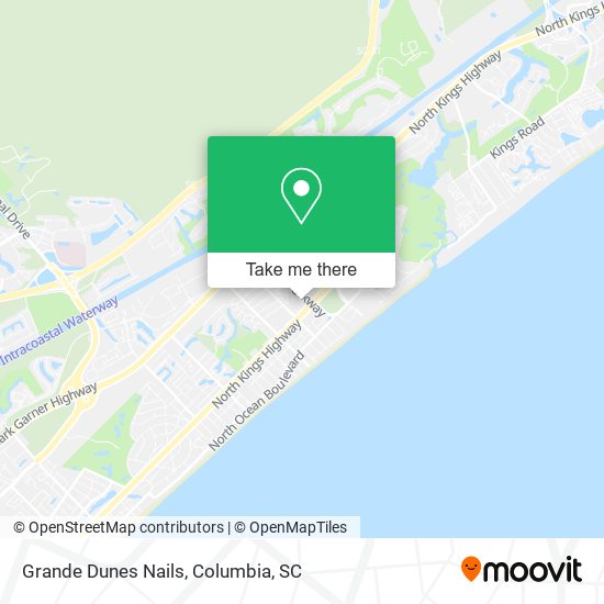 Grande Dunes Nails map