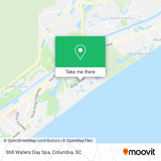 Still Waters Day Spa map