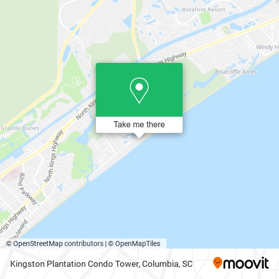 Kingston Plantation Condo Tower map