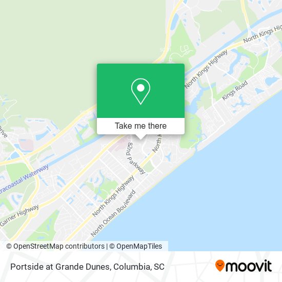 Mapa de Portside at Grande Dunes
