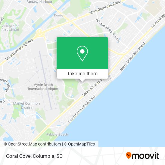 Mapa de Coral Cove