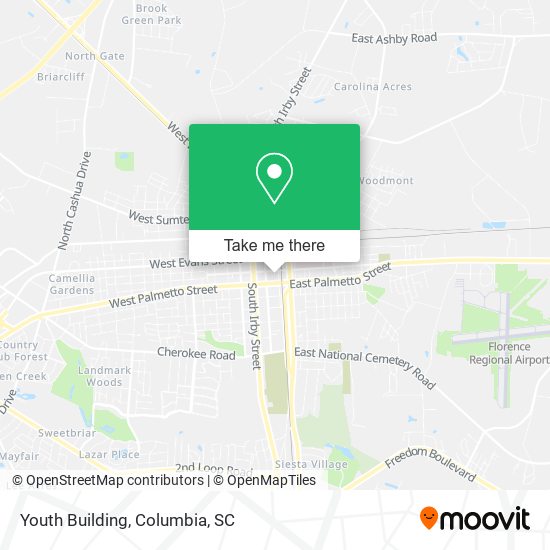 Youth Building map