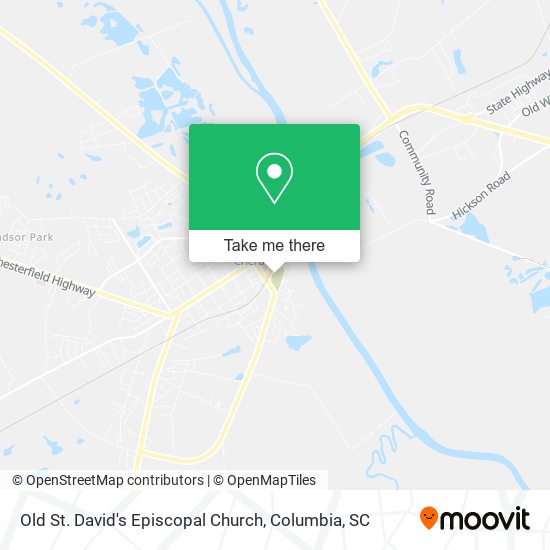 Mapa de Old St. David's Episcopal Church