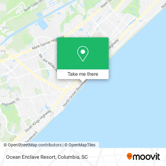 Ocean Enclave Resort map