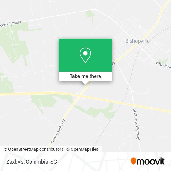 Zaxby's map