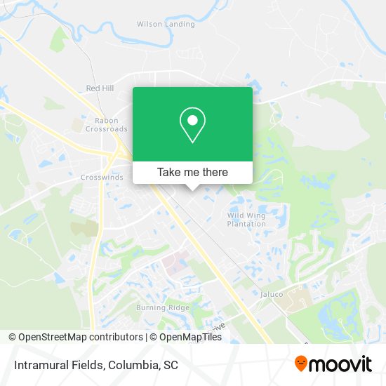 Intramural Fields map