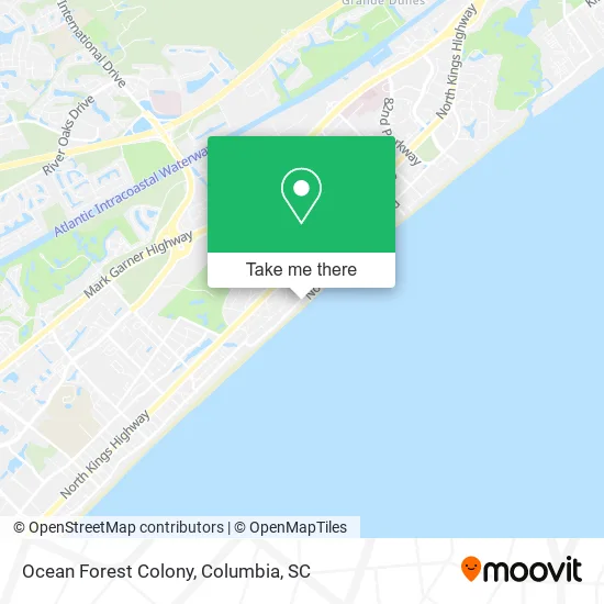 Ocean Forest Colony map