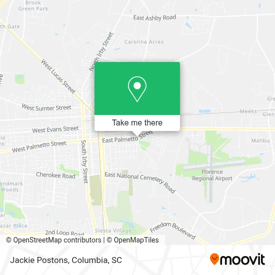 Jackie Postons map