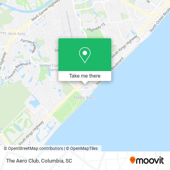 Mapa de The Aero Club