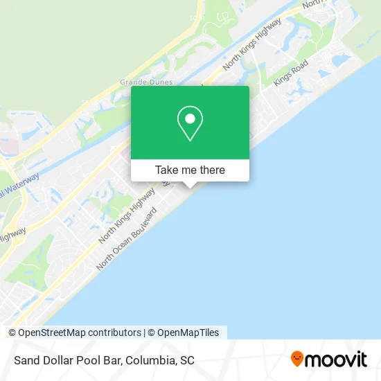 Sand Dollar Pool Bar map