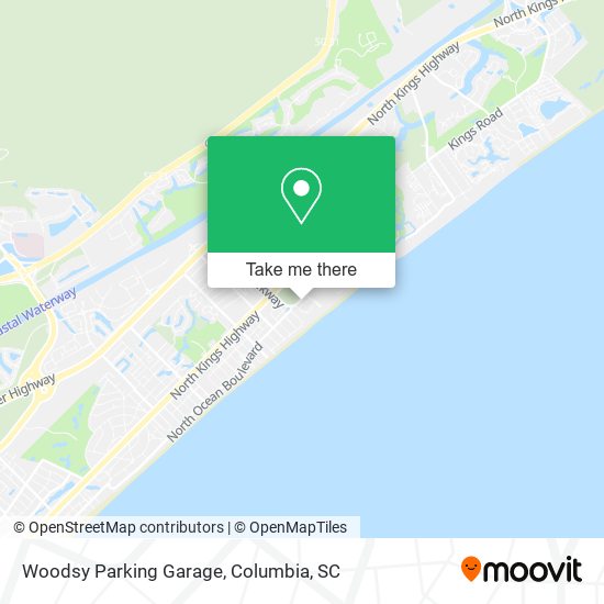 Mapa de Woodsy Parking Garage