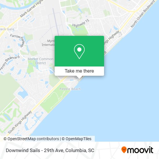 Downwind Sails - 29th Ave map