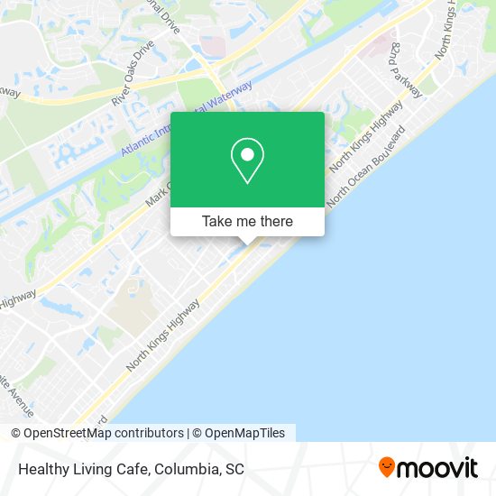 Mapa de Healthy Living Cafe